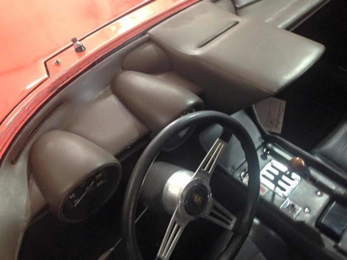 Lamborghini Miura vintage car interior restoration