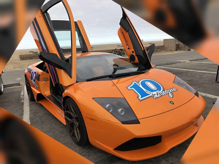 Lamborghini Murcielago interior custom