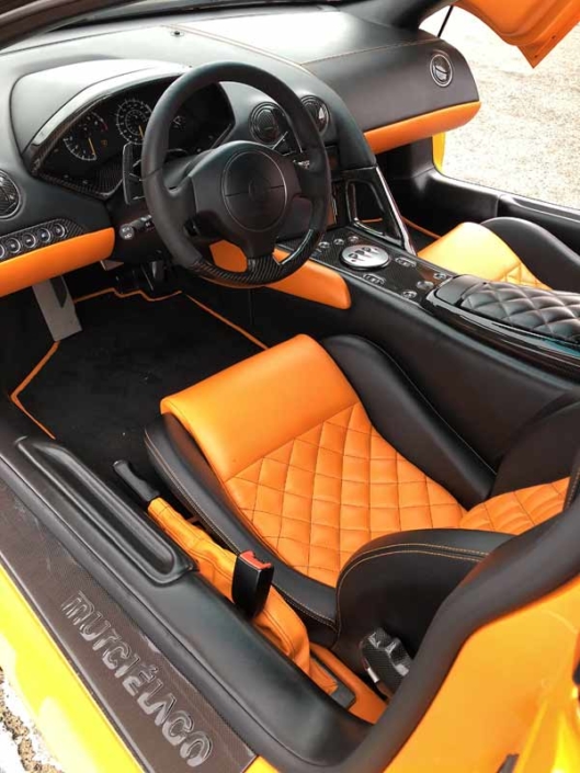 Lamborghini Murcielago interior custom