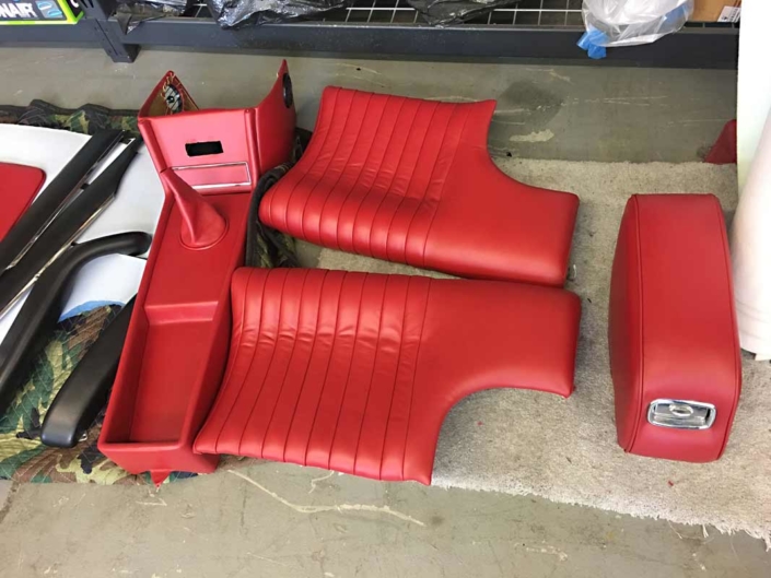 Ferrari 330GT vintage car interiors restoration