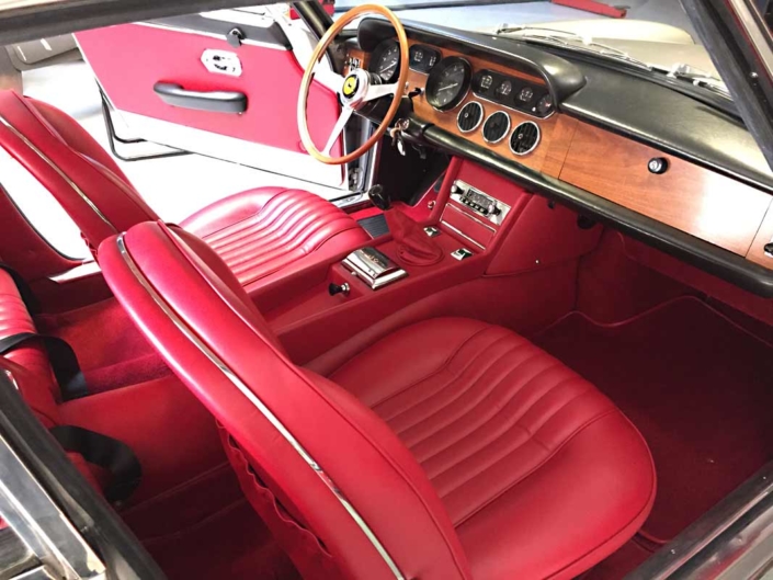 Ferrari 330GT vintage car interiors restoration