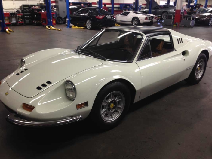 Ferrari 246 gts Ferrari 246 gts vintage car interior restoration