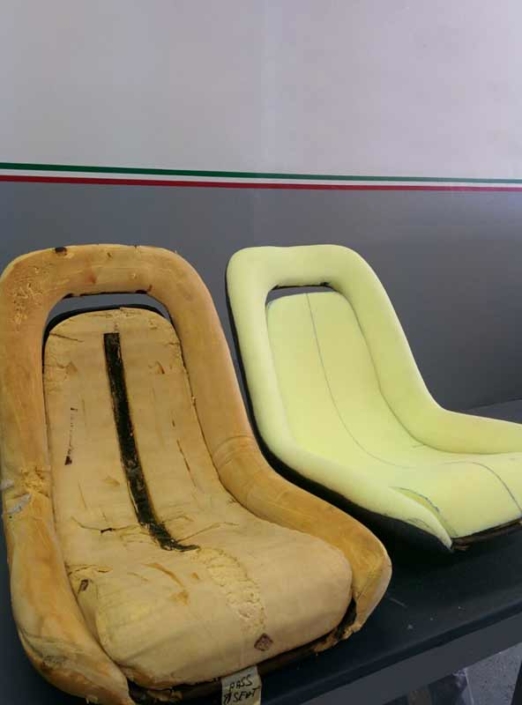 Ferrari 246 gts vintage car interior restoration