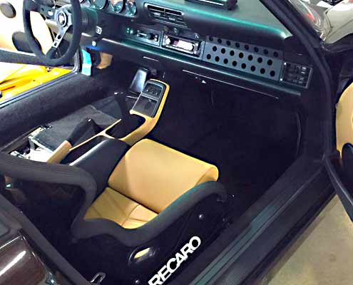 Porsche 946 luxury car interiors restoration