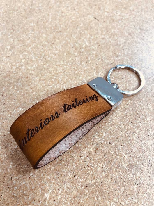 customized leather keyrings