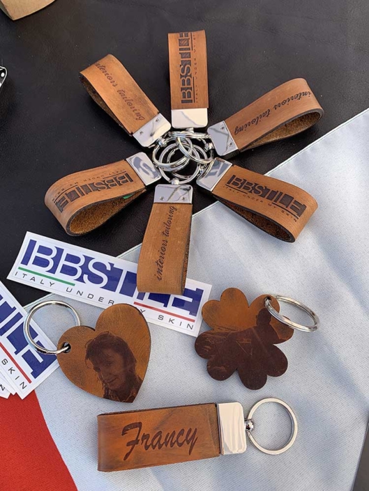 customized leather keyrings