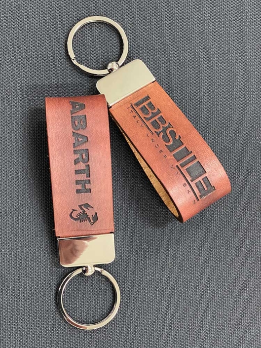 customized leather keyrings